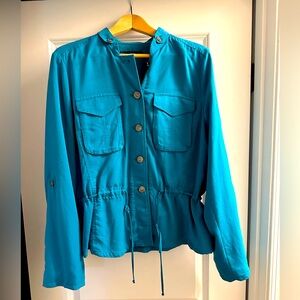 Drawstring waist jacket